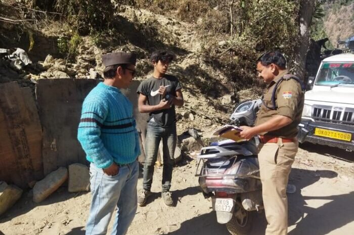  चमोली पुलिस का सत्यापन अभियान लगातार जारी 