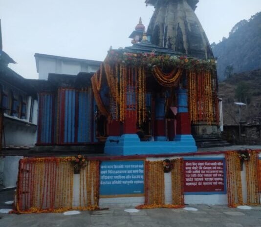  श्री ओंकारेश्वर मंदिर कोठा भवन जीर्णोद्धार कार्य प्रारंभ