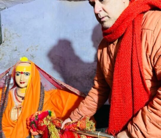  पवित्र छडी यात्रा जोशीमठ पहुँची, अनेकों साधुओं संग किया देवस्थानों के दर्शन